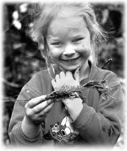 Tree planting with the Manitou Project, 2000