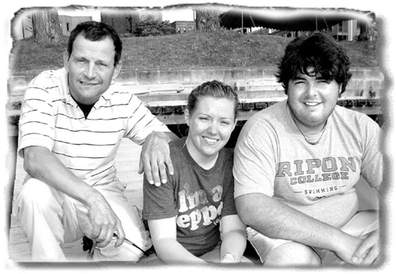 Zaagkii summer staff Jeff Noble, Mari Feld, Mike Shelfoe