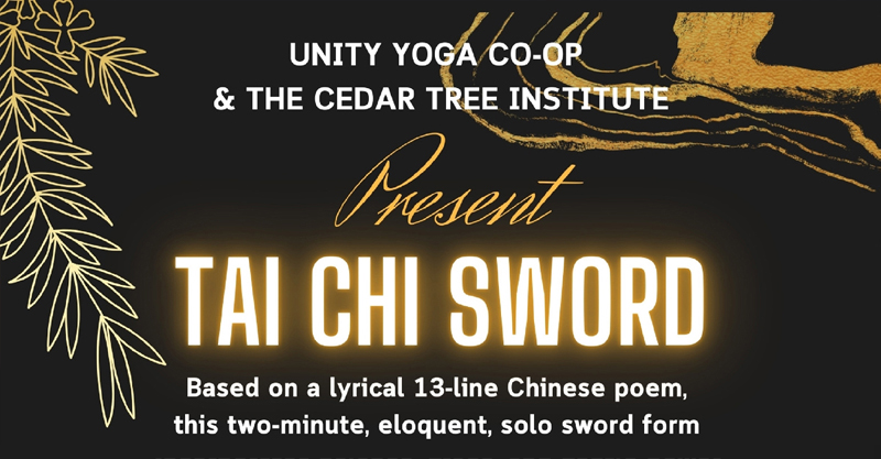 Tai Chi Sword 2026