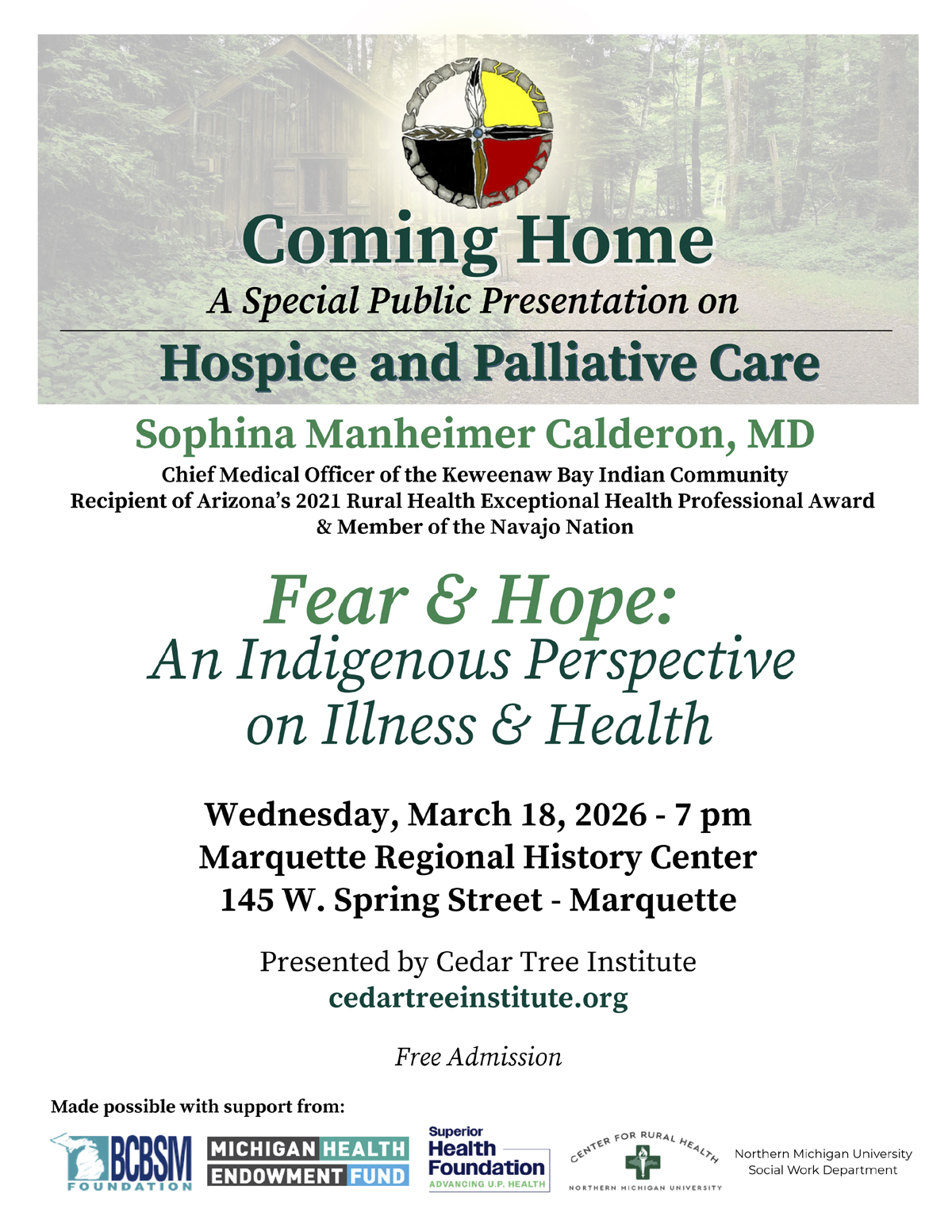 Coming Home Presentation Poster