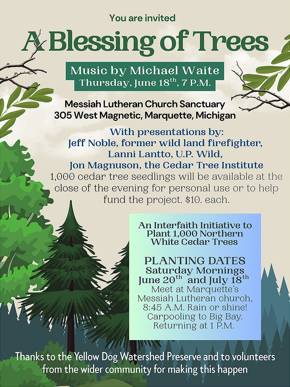 A Blessing of Trees Poster